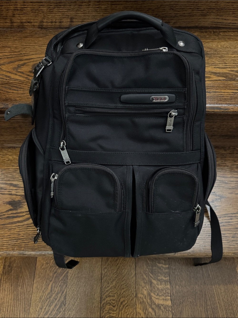 TUMI BLACK BACKPACK